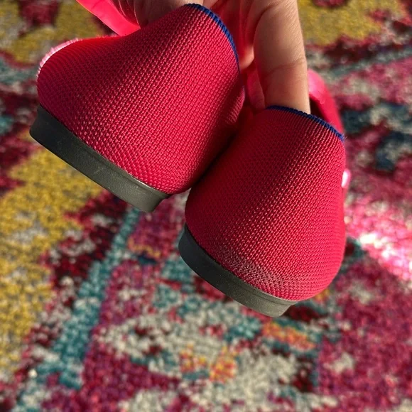 Rothy's Vibrant Pink and Blue Flats - Picture 3 of 6
